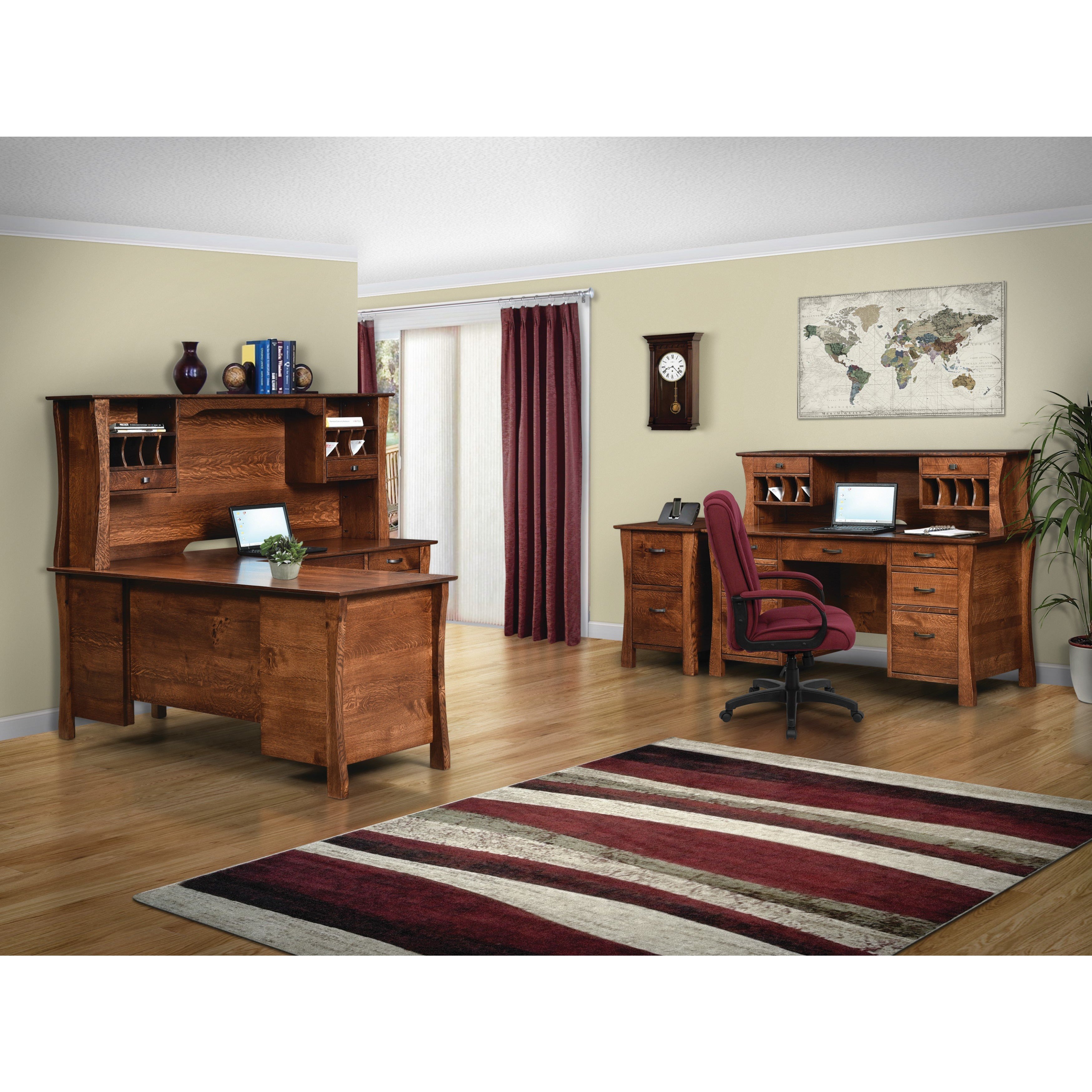 QW Amish Kapernaum L Desk - Thumbnail 5