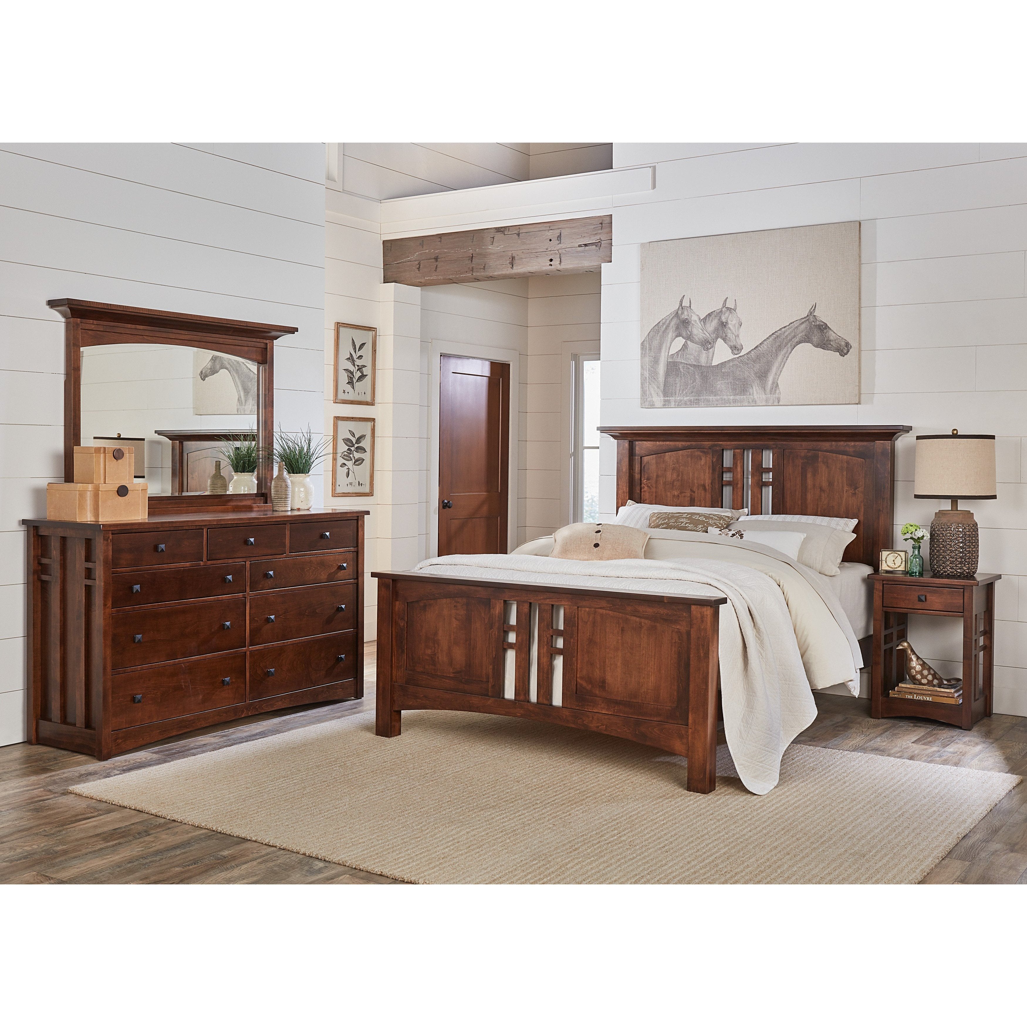 QW Amish Kascade Nightstand - Thumbnail 2