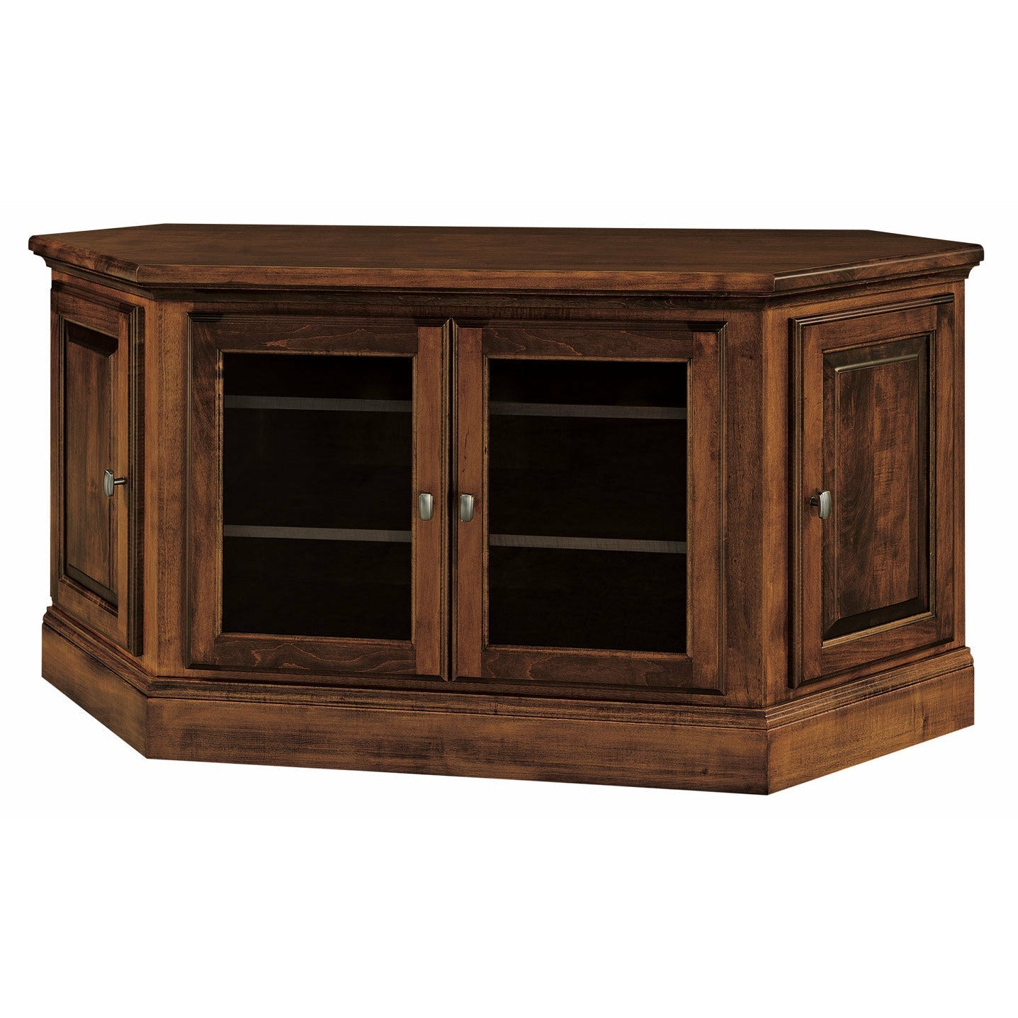QW Amish Kincade 61" Corner TV Stand