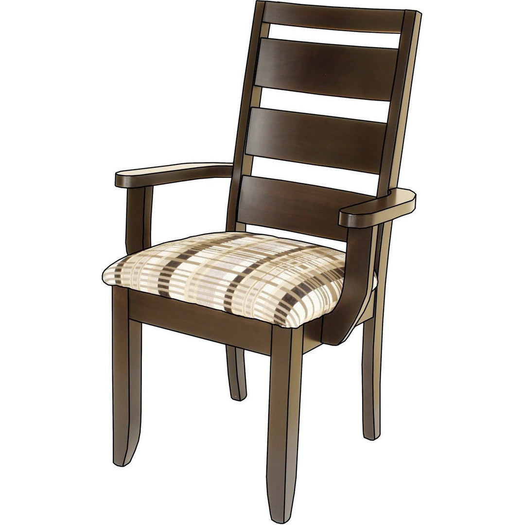 QW Amish Lakeland Arm Chair (Fabric)