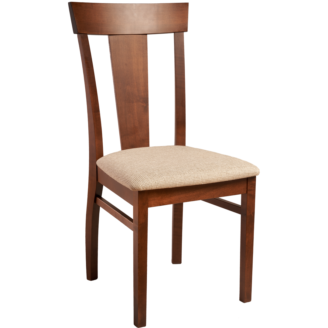 QW Amish Laker Side Chair with Padded Seat