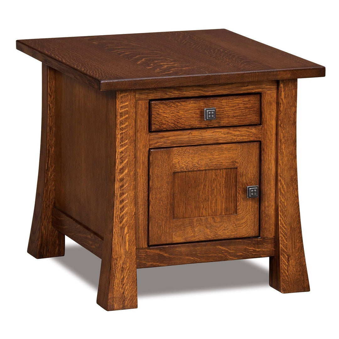 QW Amish Lakewood Enclosed End Table