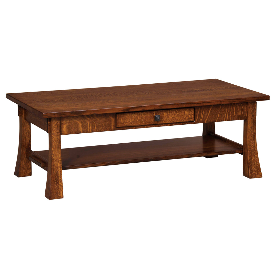 QW Amish Lakewood Open Coffee Table