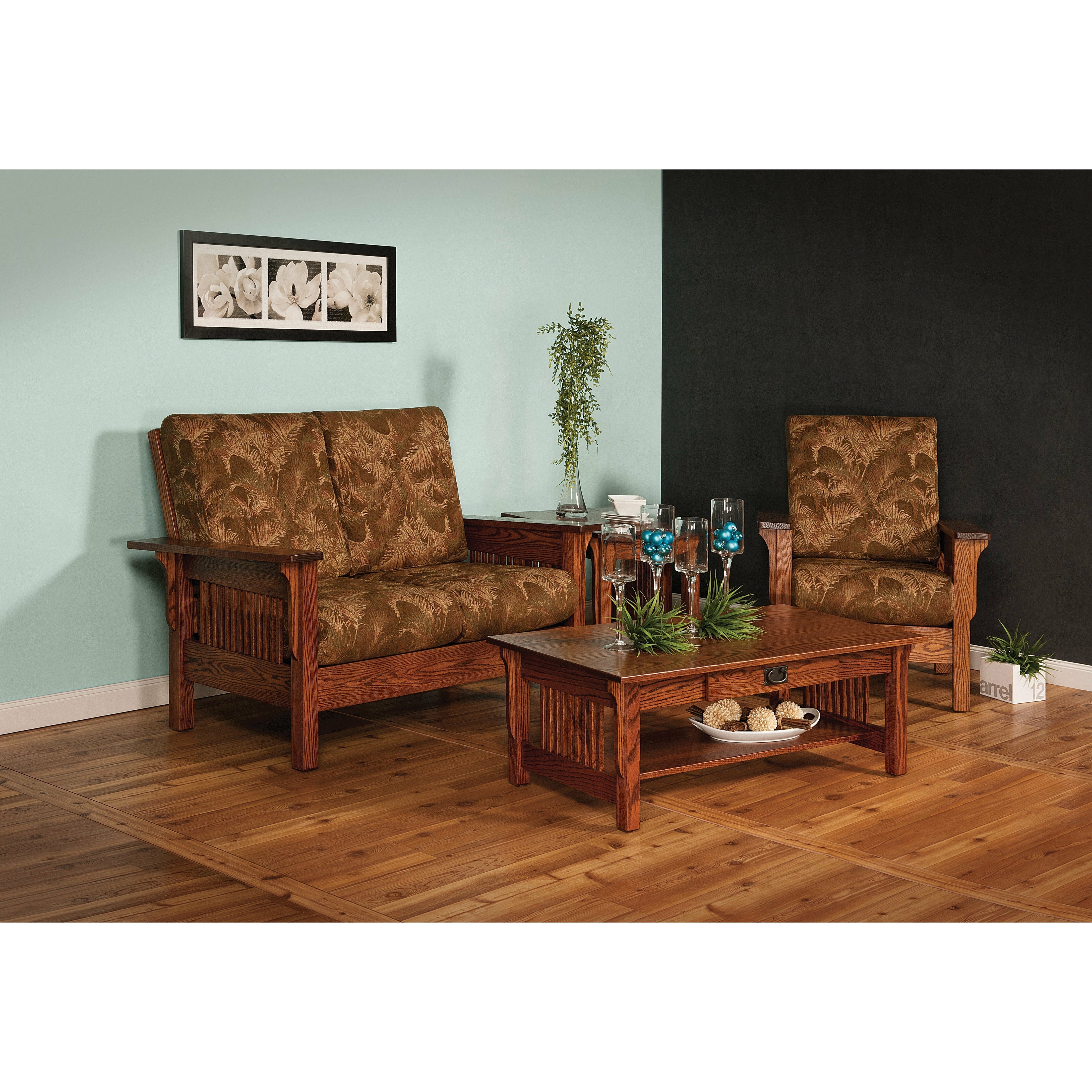 QW Amish Leah Mission Coffee Table - Thumbnail 4