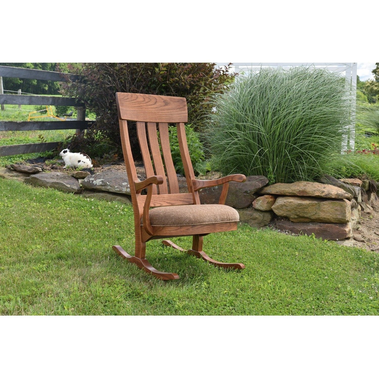 QW Amish Lewis Rocker - Thumbnail 3