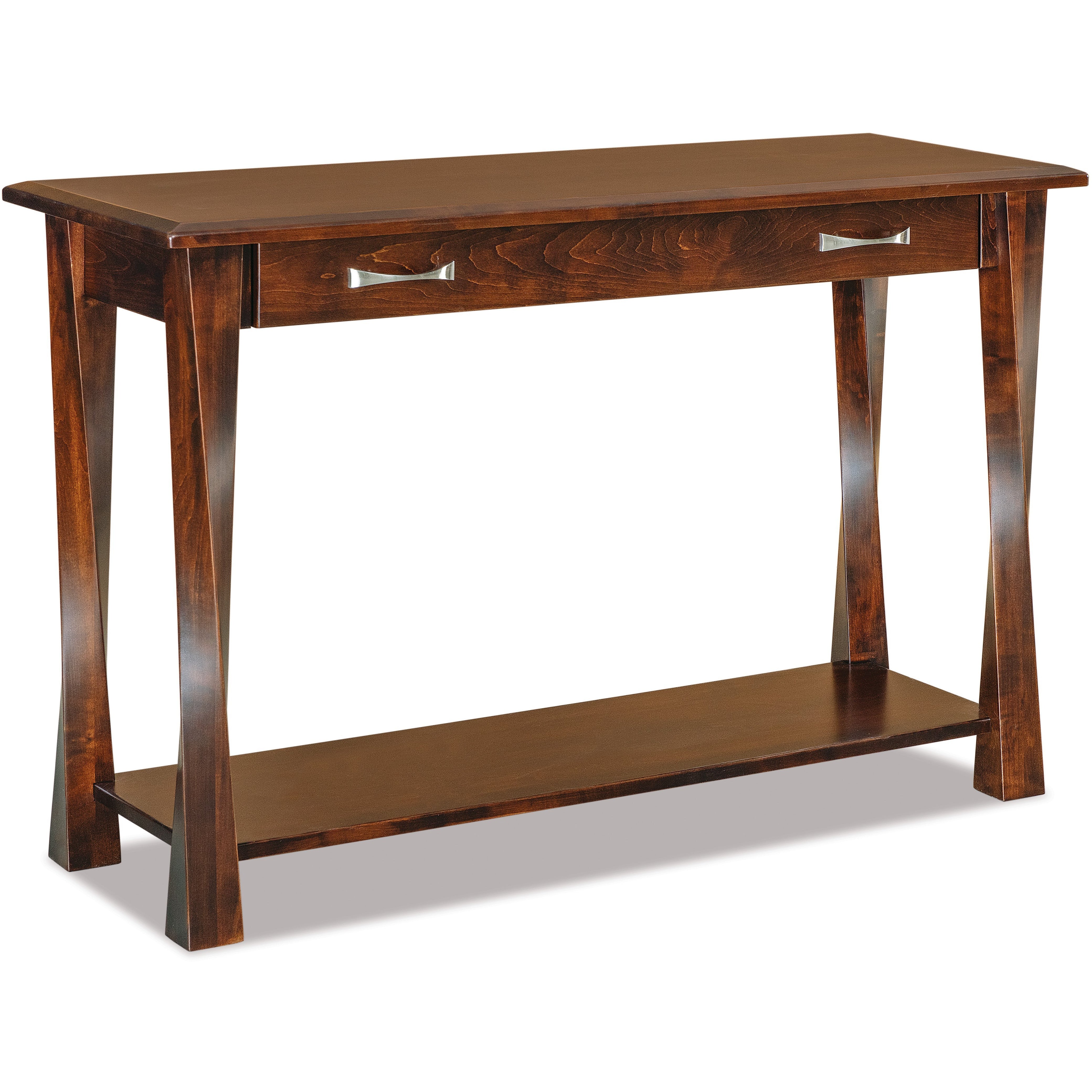 QW Amish Lexington Arc Sofa Table - Thumbnail 2