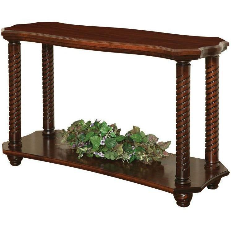 QW Amish Lexington Entertainment Coffee Table