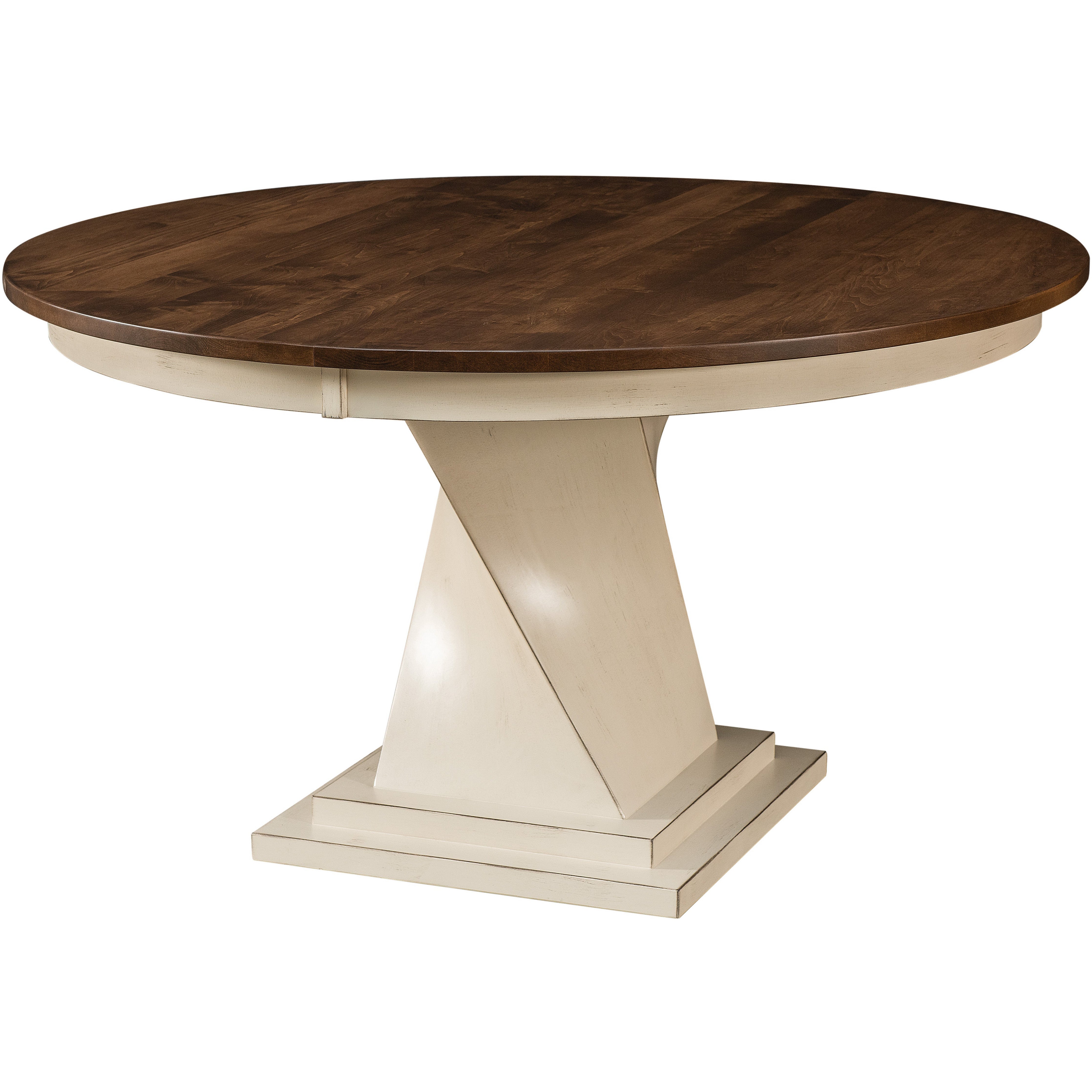 QW Amish Lexington Twist Pedestal Table - Thumbnail 2