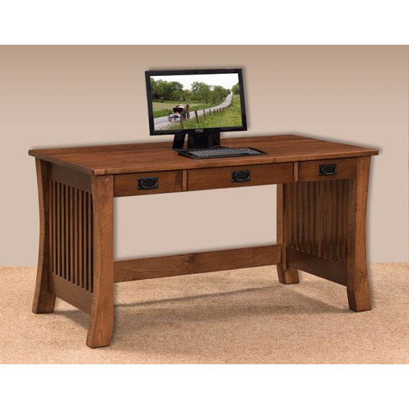 QW Amish Liberty 56" Writing Desk w/ Optional Hutch