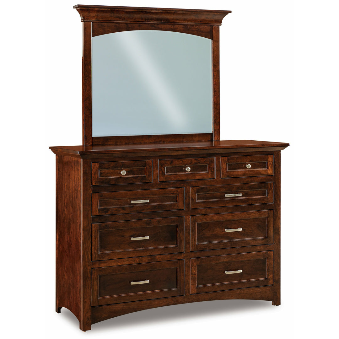 QW Amish Lincoln Dresser & Optional Mirror
