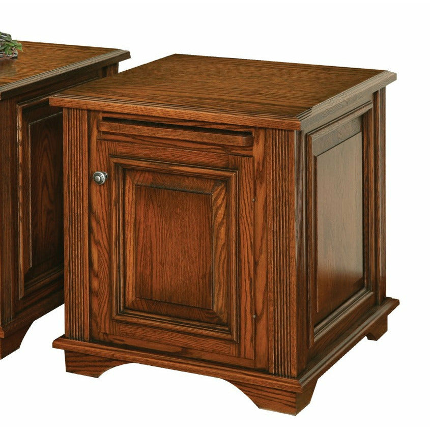 QW Amish Lincoln Entertainment End Table