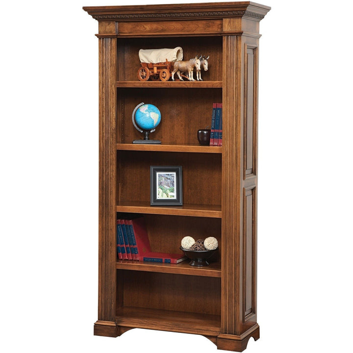 QW Amish Lincoln Office Bookcase