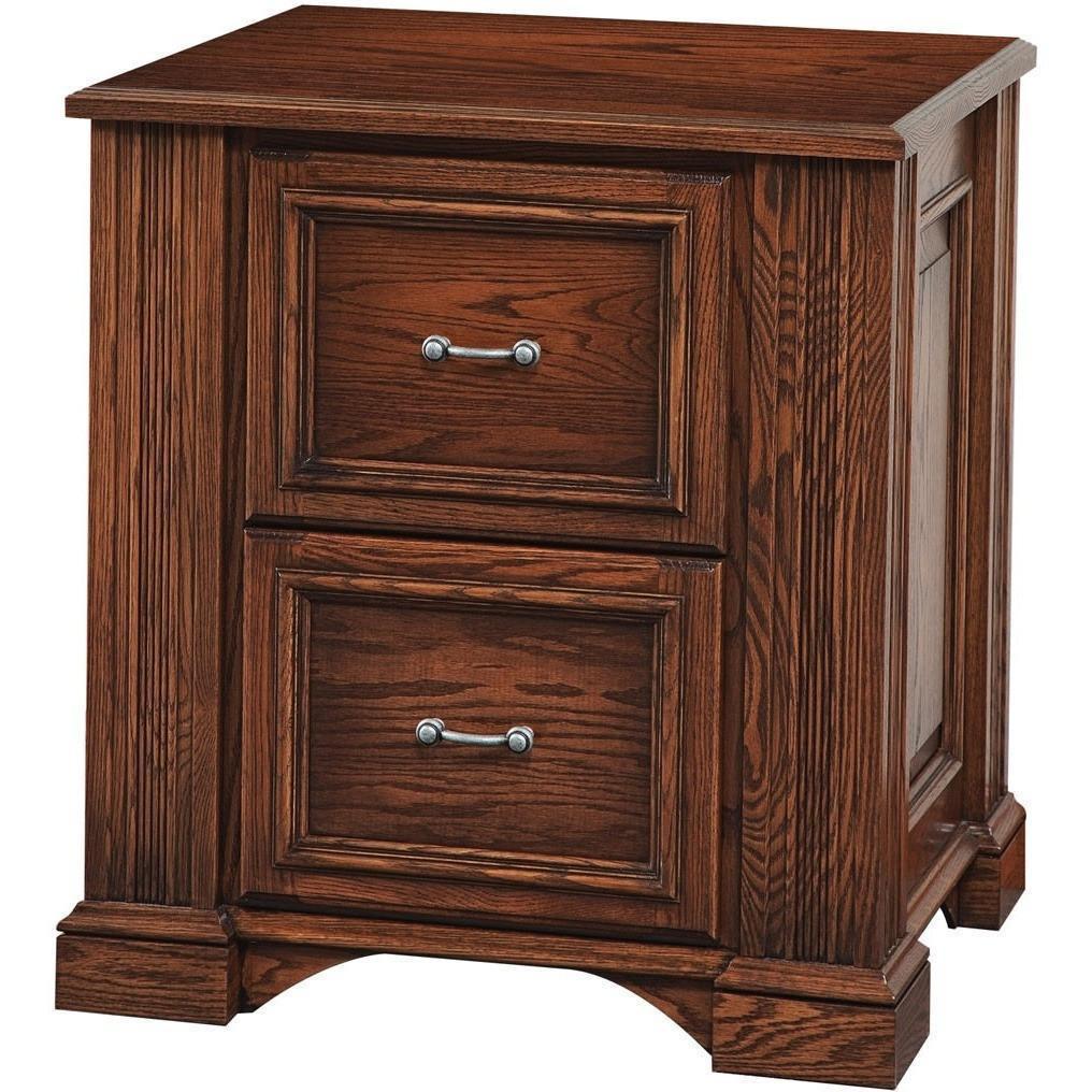 QW Amish Lincoln Office Two Drawer File