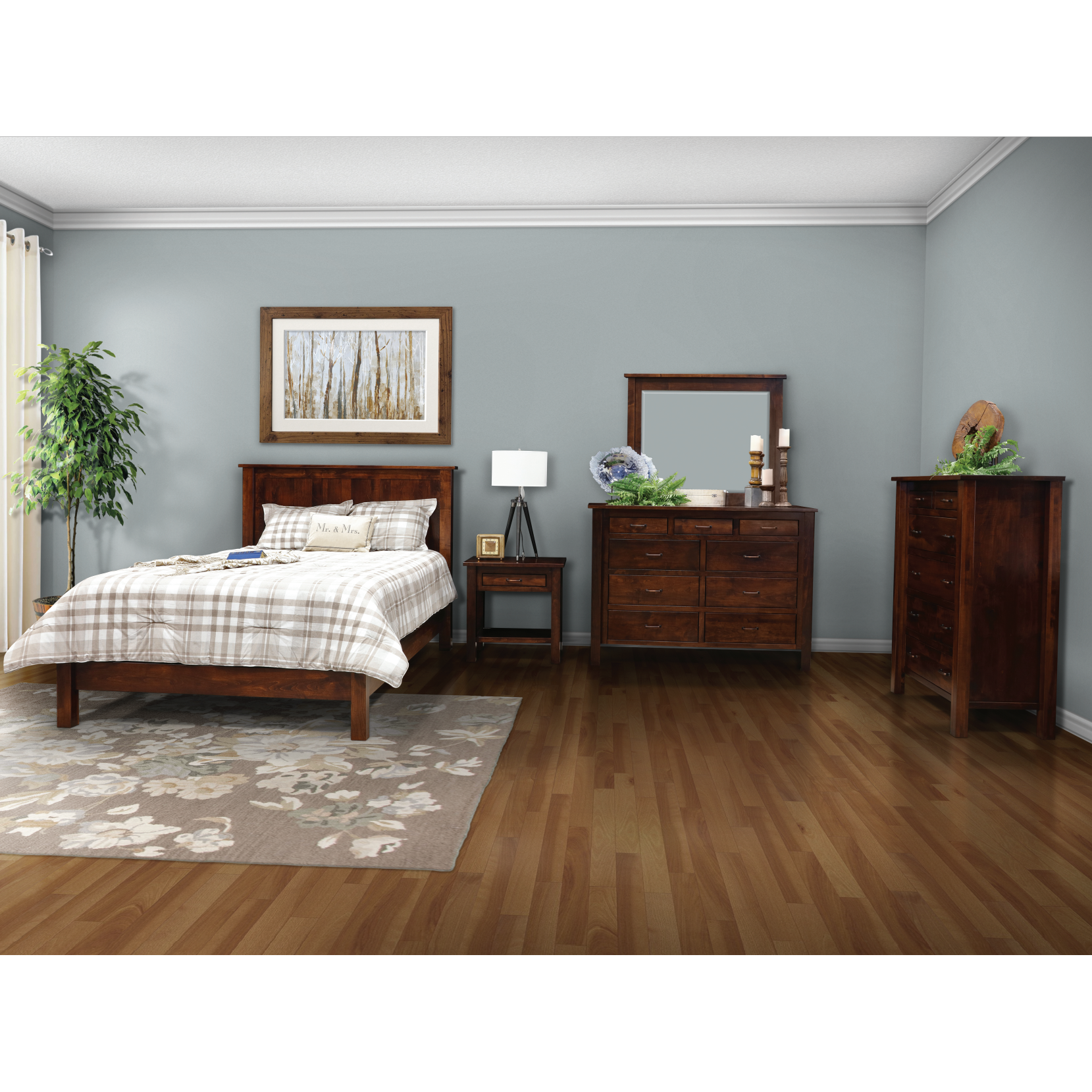 QW Amish Lindholt Nightstand - Thumbnail 5
