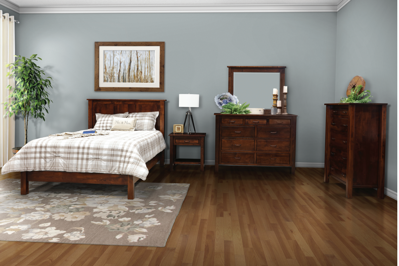 QW Amish Lindholt 5pc Set - Thumbnail 2