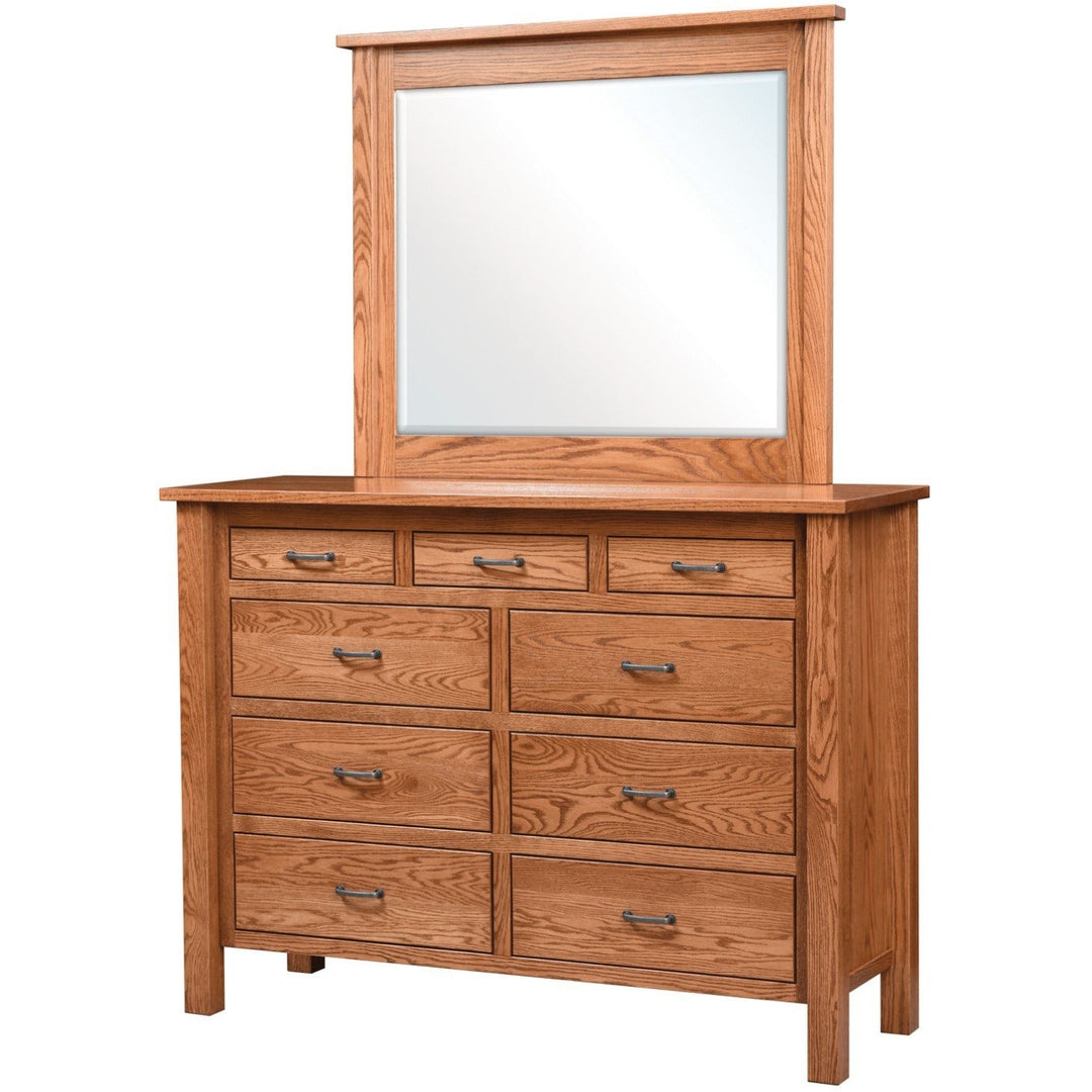 QW Amish Lindholt Dresser with Optional Mirror