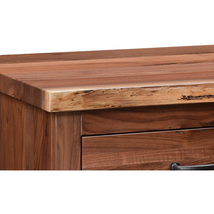 QW Amish Live Edge Chest of Drawers