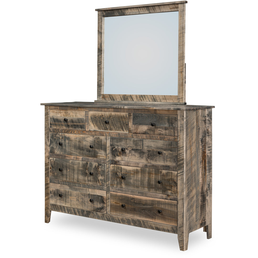 QW Amish Livingston Tall Dresser & Optional Mirror