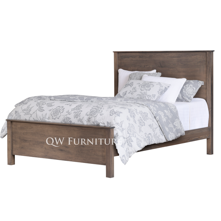 QW Amish Lodge Slab Bed