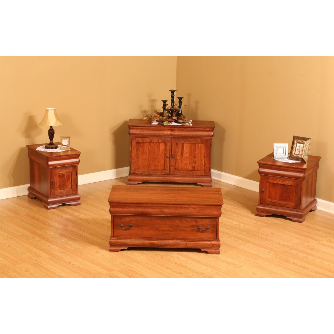 QW Amish Louie Philippe End Table - Thumbnail 3