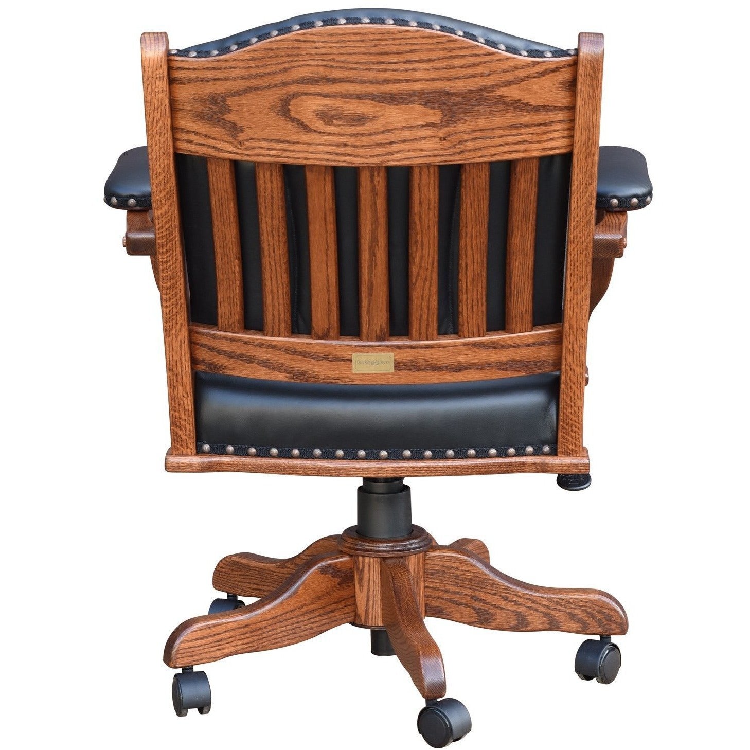 Wood back desk chair new arrivals