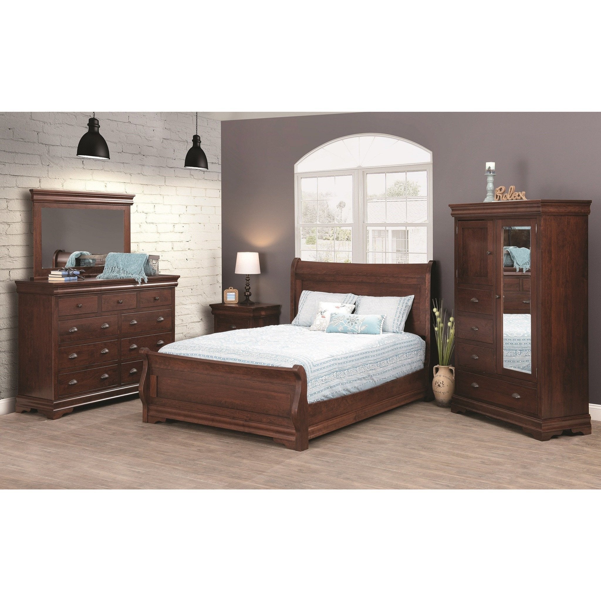 QW Amish Luxembourg Bed - Thumbnail 3
