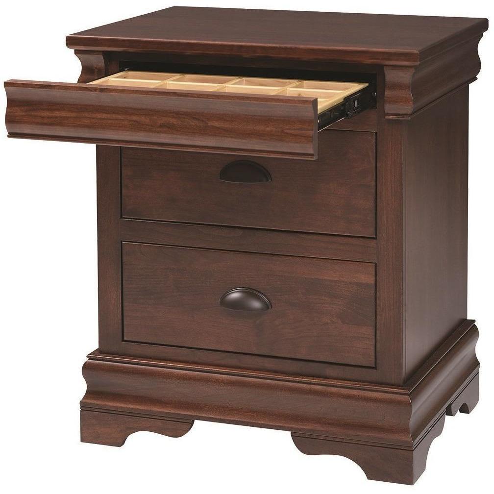 QW Amish Luxembourg Nightstand - Thumbnail 2