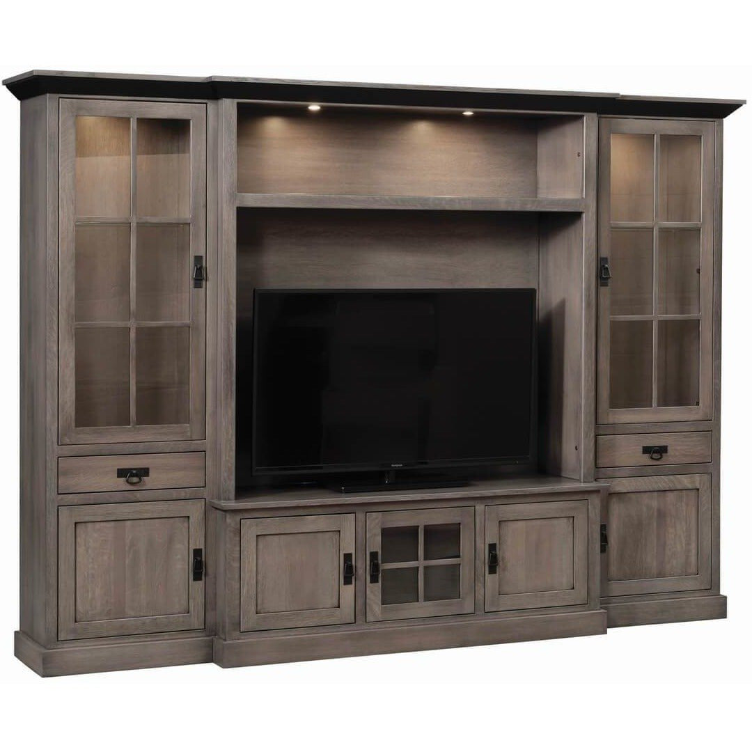 QW Amish Lynwood Wall Unit