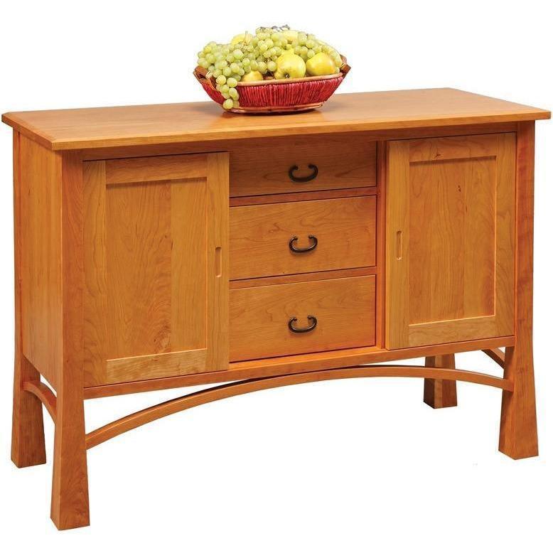 QW Amish Madison Collection Buffet with Arch Base