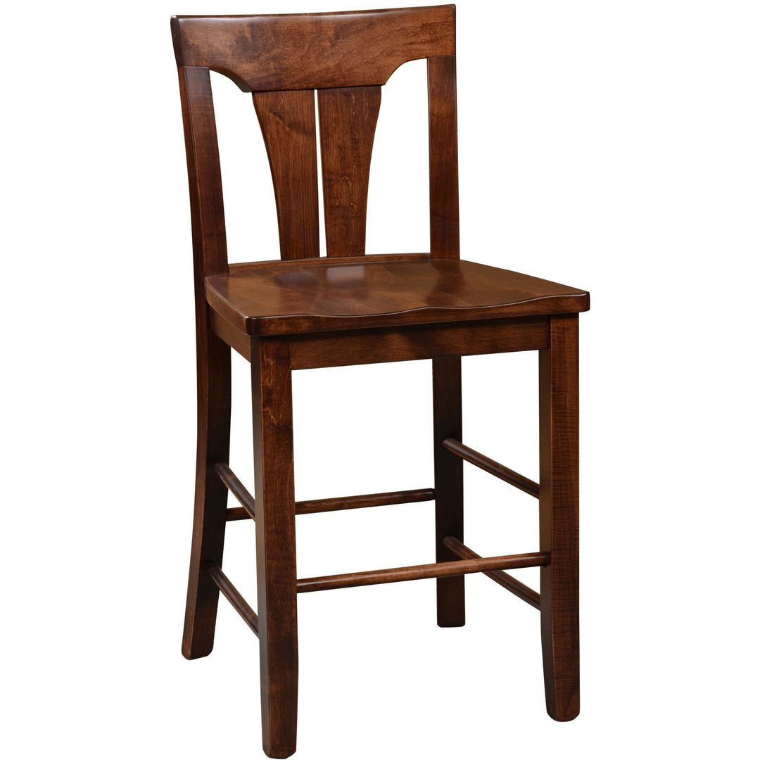 QW Amish Mallory Bar Chair WIPG-1328STATBARCHAIR