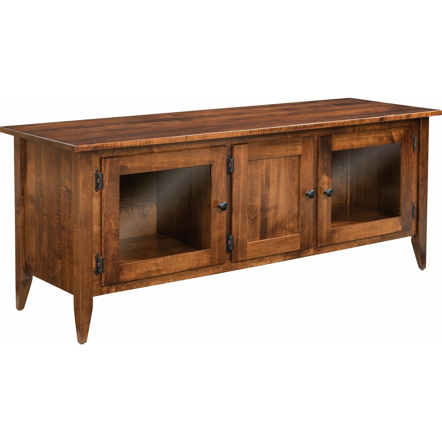 QW Amish Manhattan TV Stand - Thumbnail 2