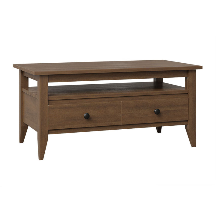 QW Amish Manhattan Coffee Table with Drawer