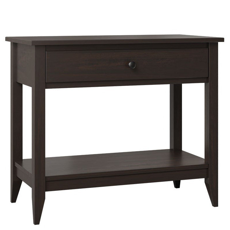 QW Amish Manhattan Sofa Table with Drawer