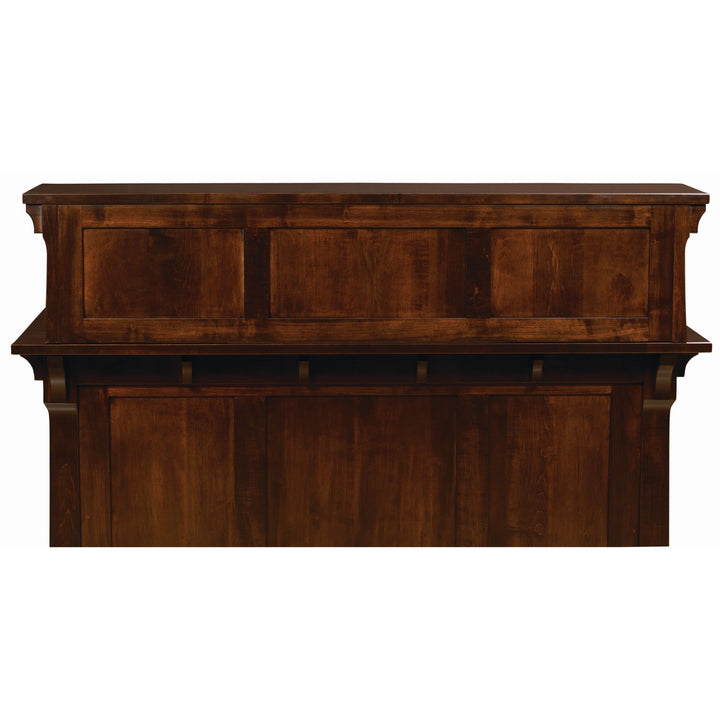 QW Amish Manitoba 66" Executive Desk with Optional Topper