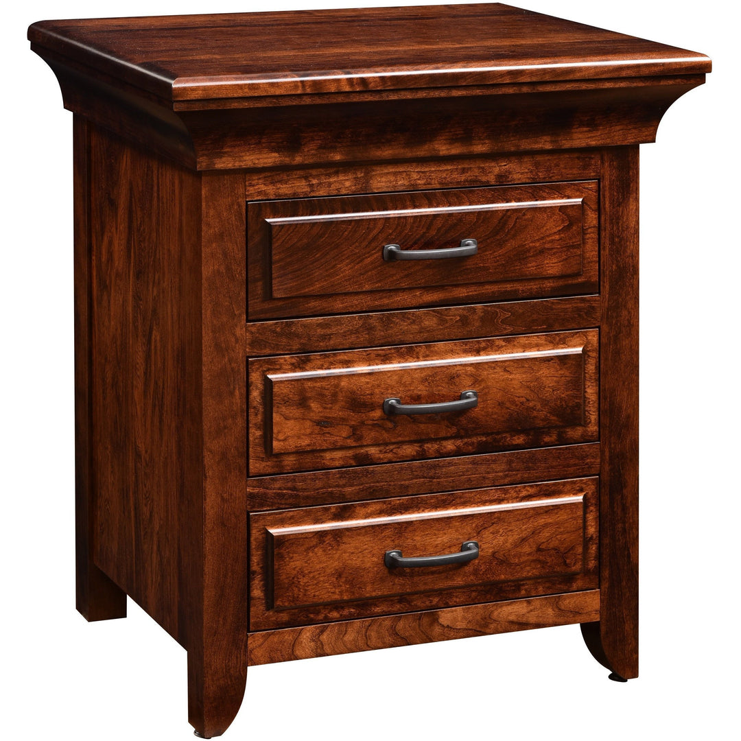 QW Amish Marcella 3 Drawer Nightstand