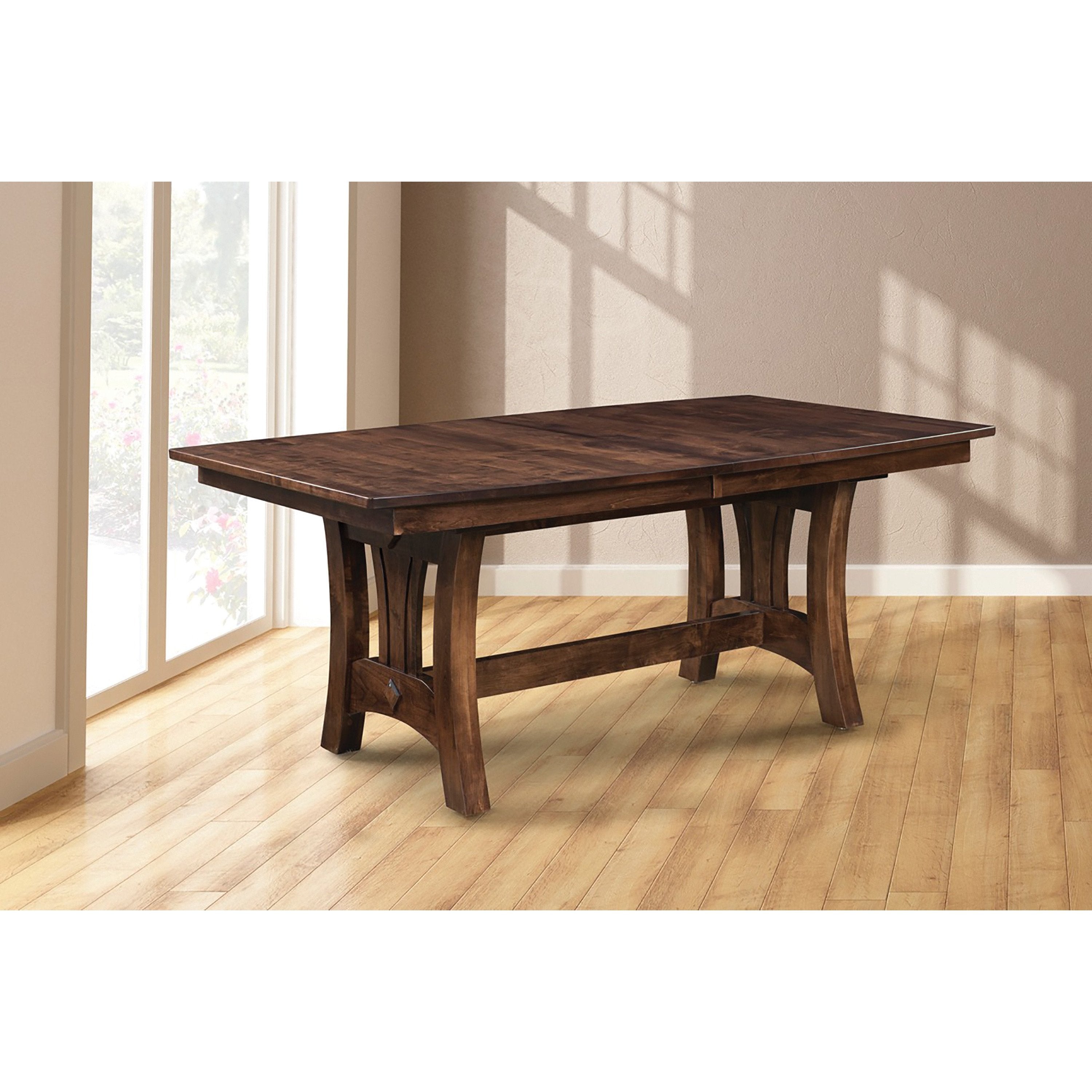 QW Amish Mason Trestle Table - Thumbnail 2