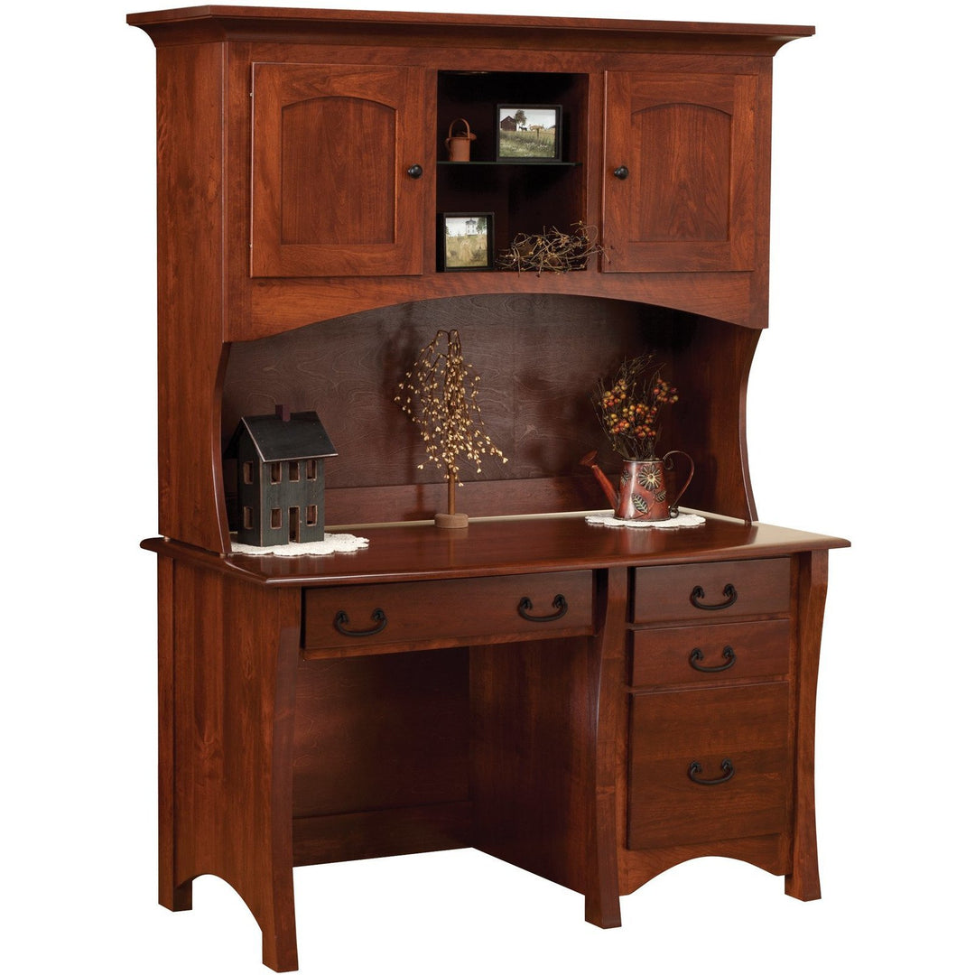 QW Amish Master Student Desk with Optional Hutch