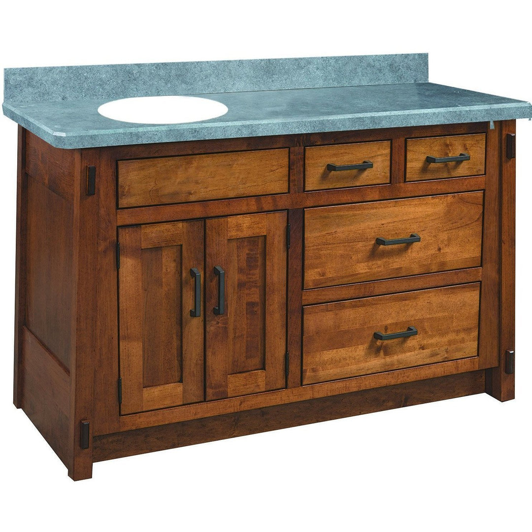 QW Amish McCoy 46" Vanity (top not included)