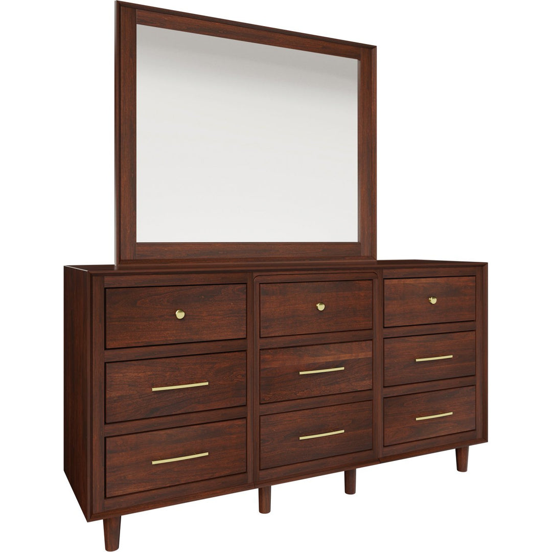 QW Amish Meridian Dresser & Optional Mirror