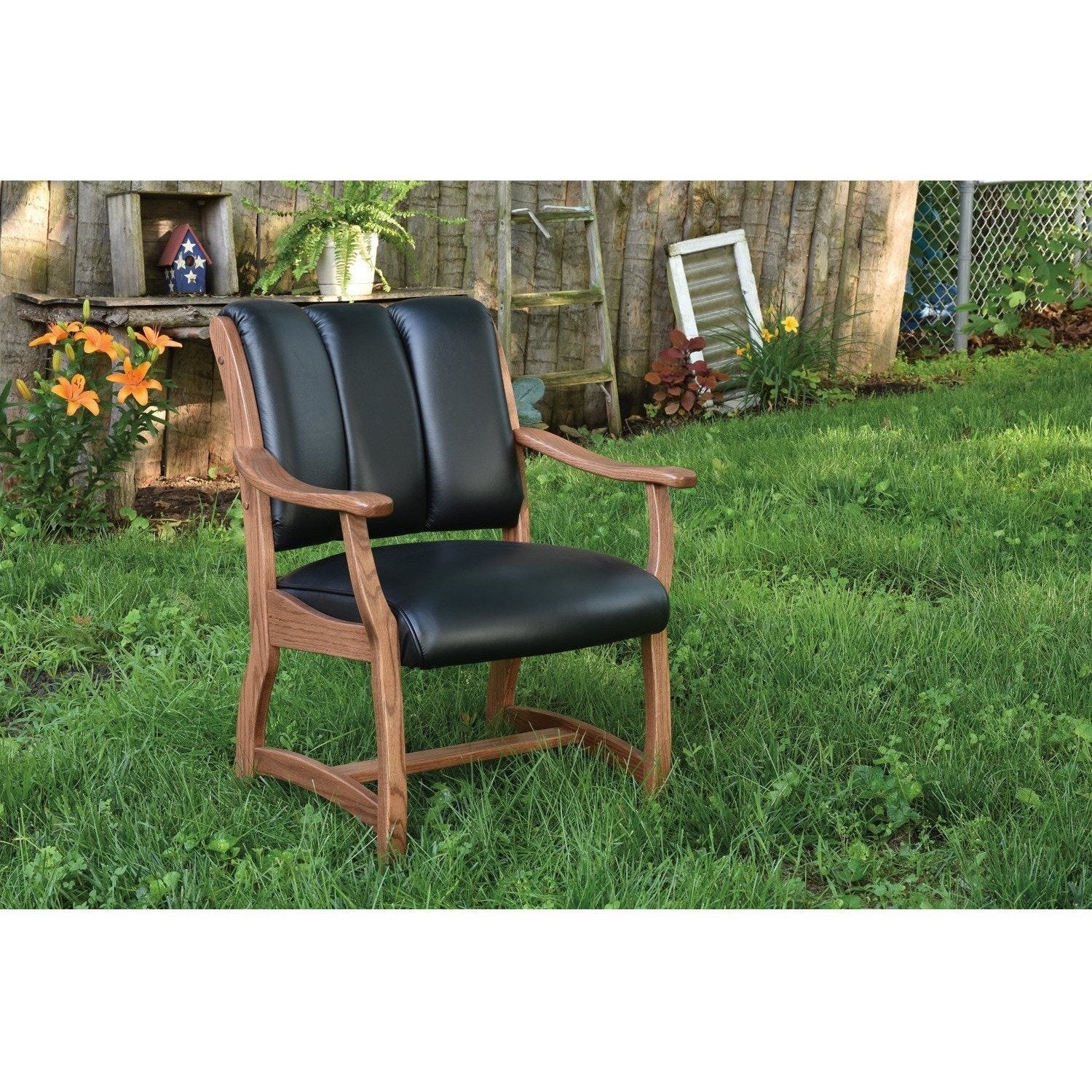 QW Amish Midland Client Chair - Thumbnail 4
