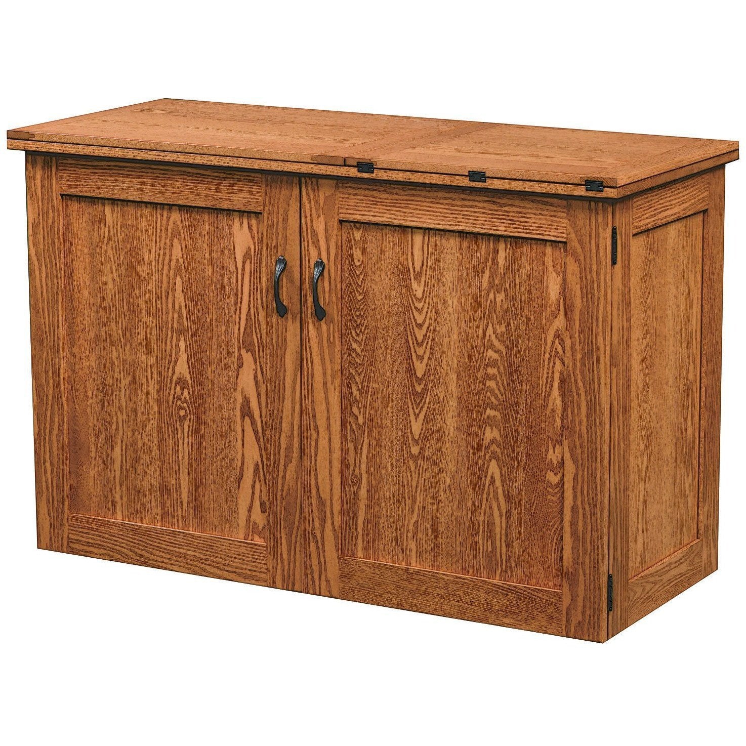 QW Amish Mission 50" Sewing Cabinet - Thumbnail 3