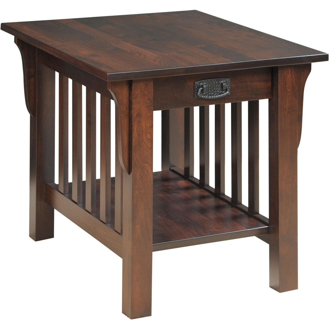 QW Amish Mission End Table MEOI-85-5D