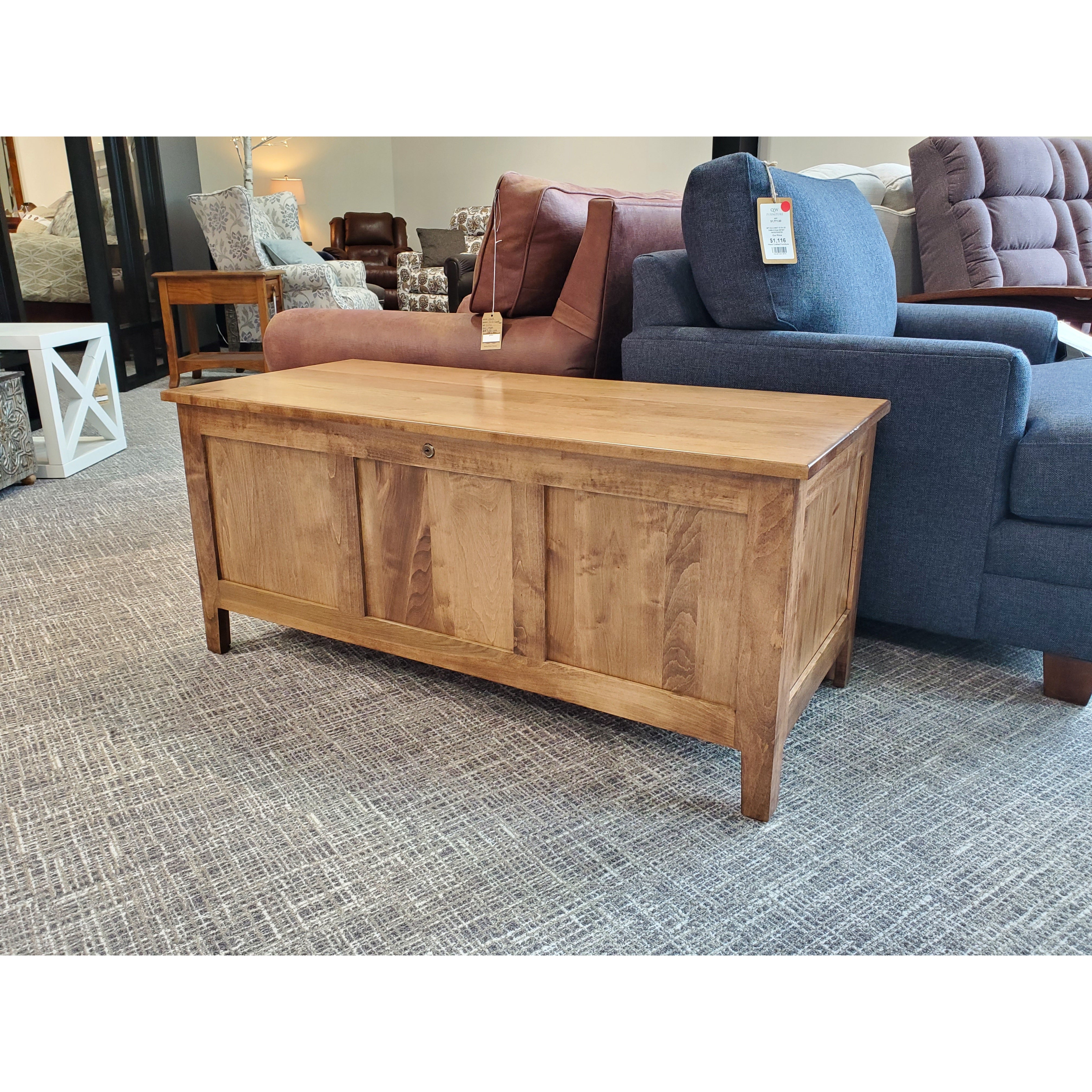 Mission Panel Cedar Chest | Amish Solid Wood | QW Furniture