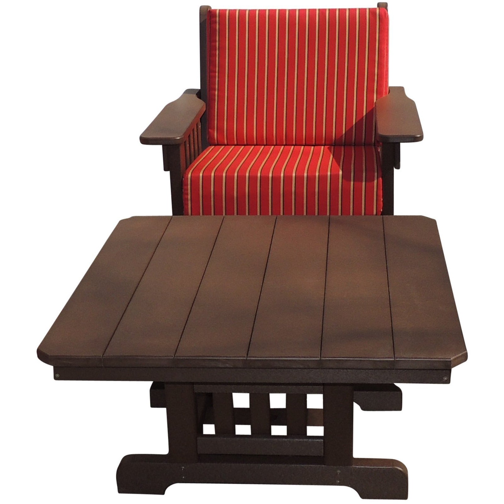 QW Amish Mission Patio Lounge Set - Thumbnail 2