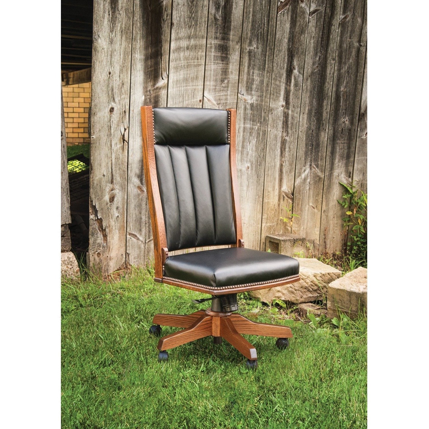 Amish discount office chair