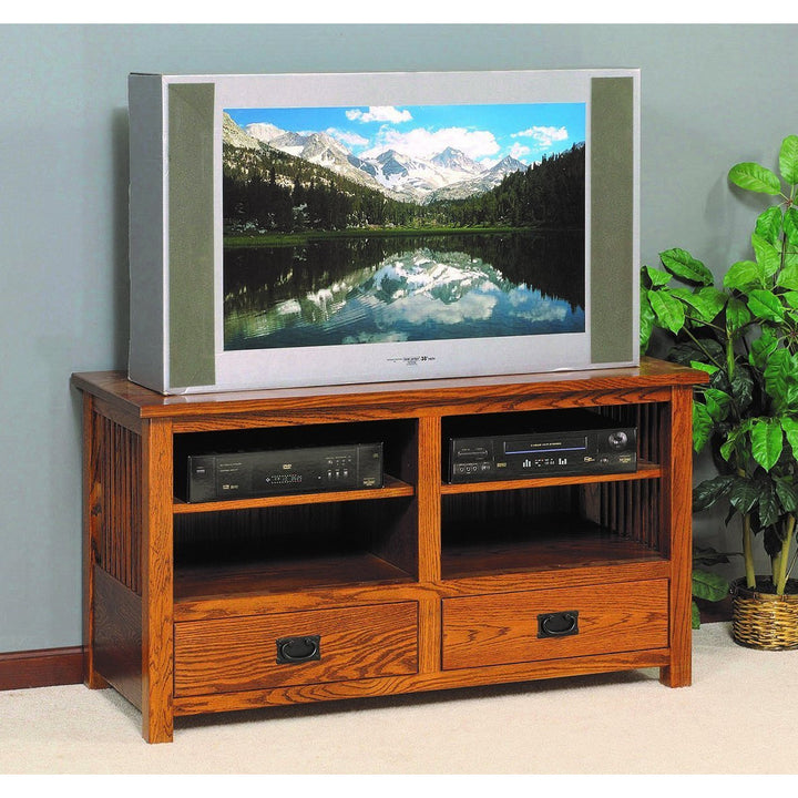 QW Amish Mission Slat 50" Media Console