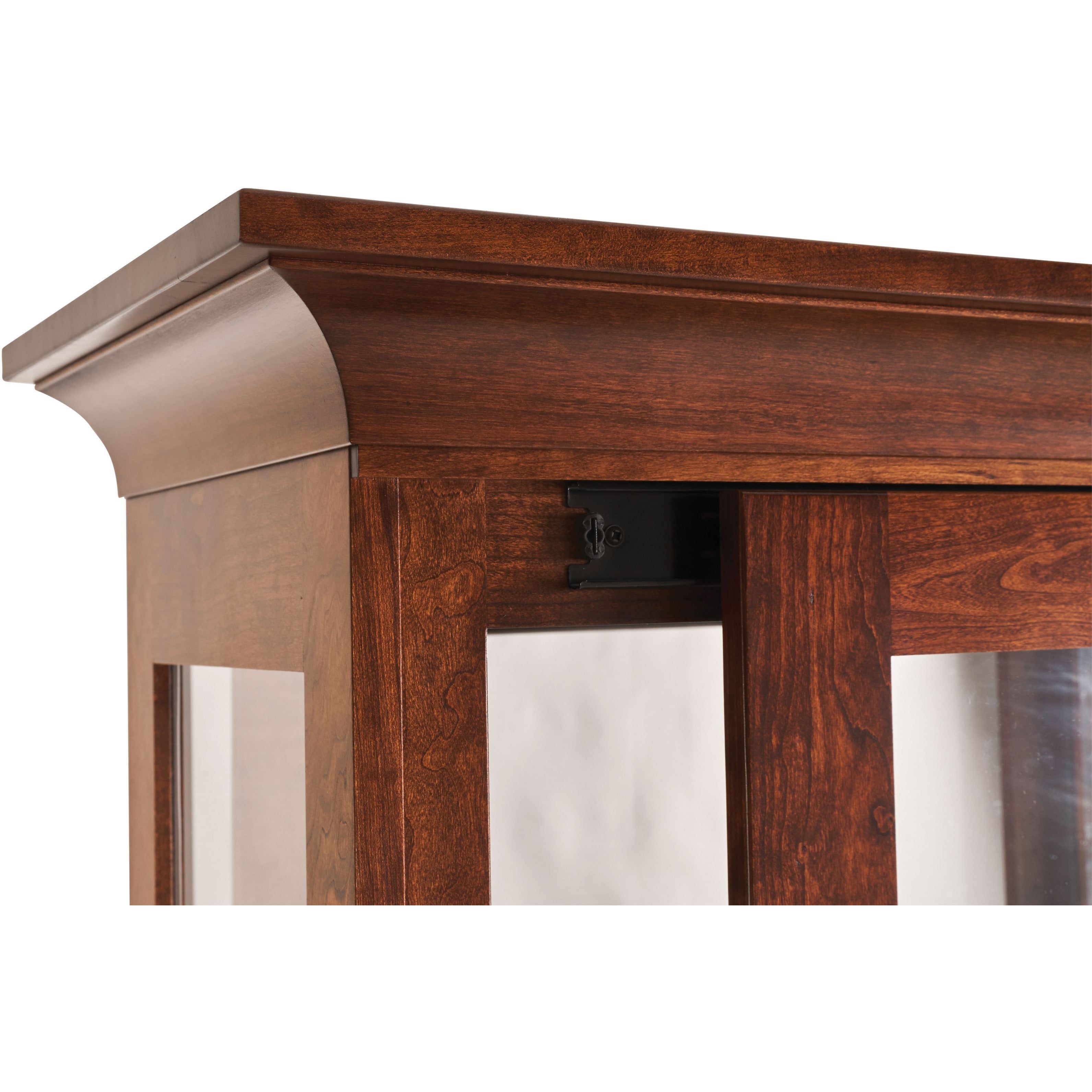 QW Amish Mission Sliding Door Curio - Thumbnail 3