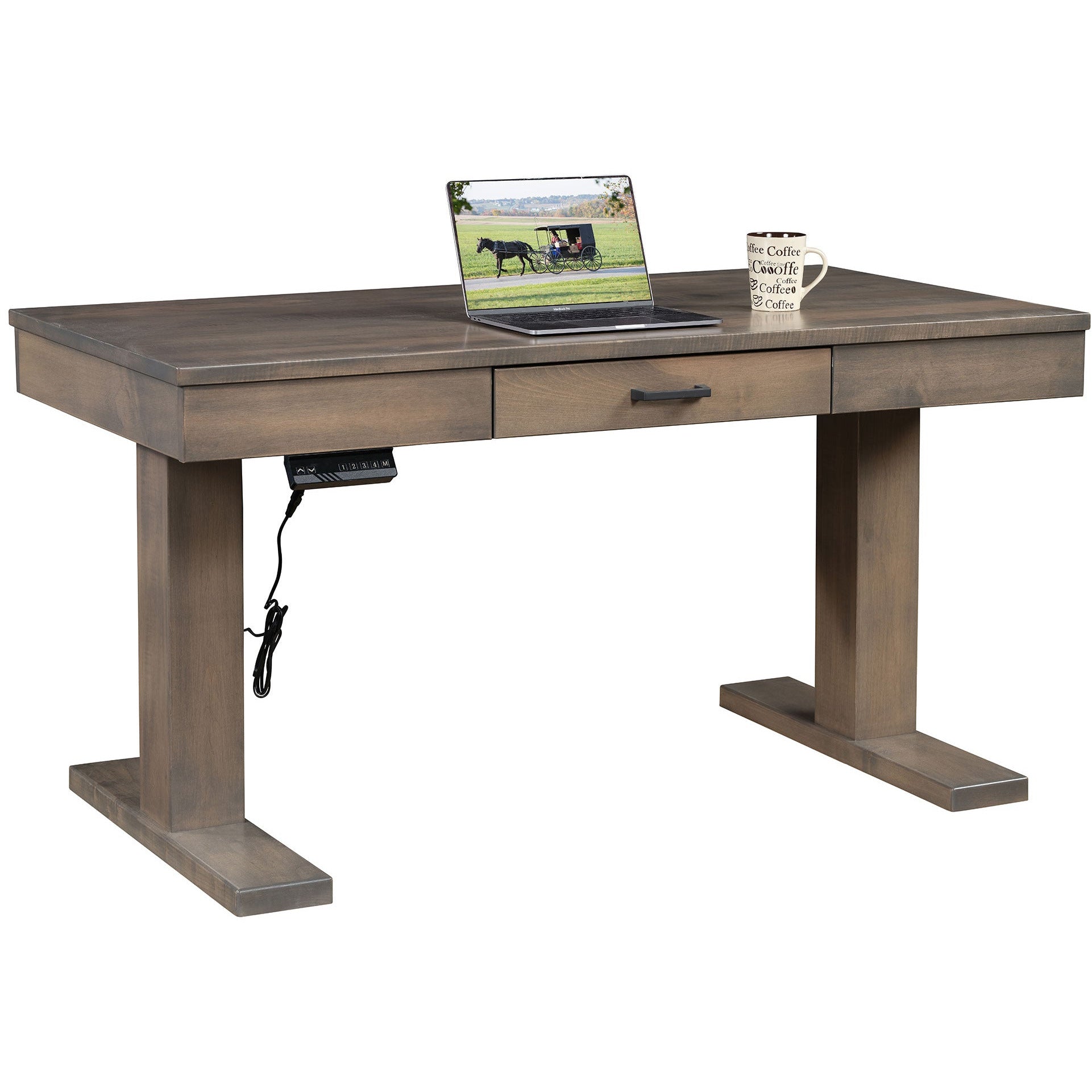 QW Amish Lift Desk - Thumbnail 2