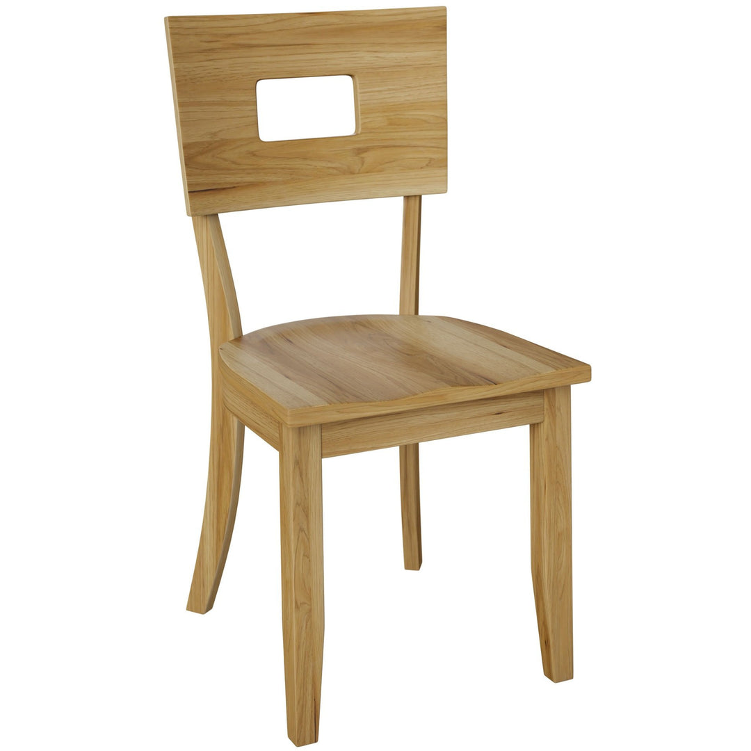QW Amish Moline Open Back Side Chair