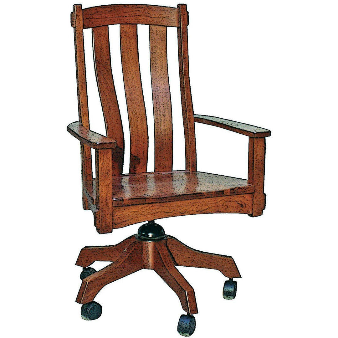 QW Amish Monarch Desk Chair